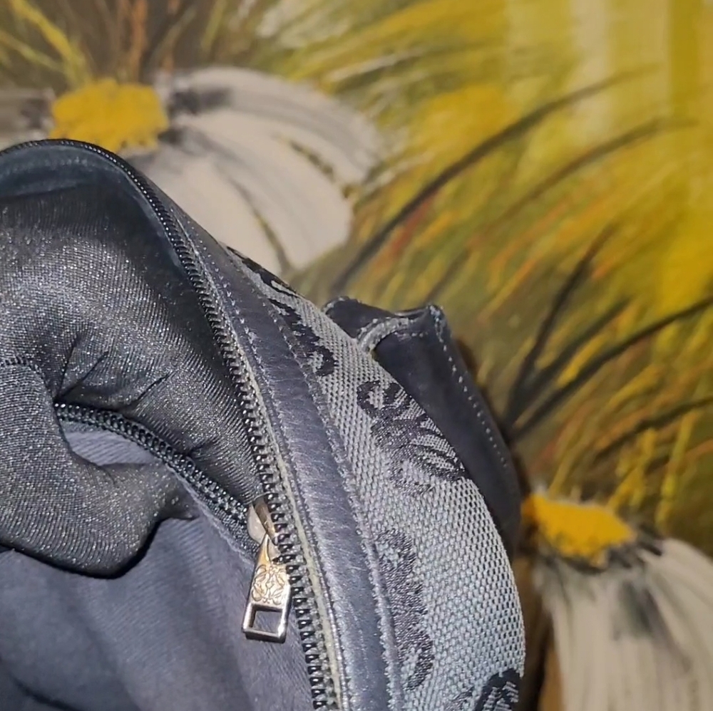 Loewe Black Patterned Satchel - Picture 10 of 16